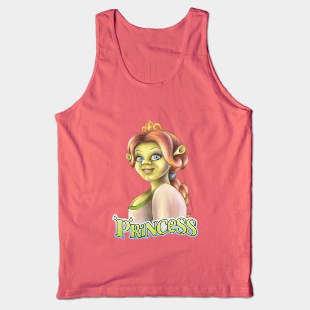 Princess Fiona Tank Top by Ellador